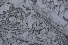 Fallen IV, Pencil Drawing, 19 X 26 cm, 2020