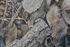 Last Season, Acrylic on Paper, 27 X 19 cm, 2022